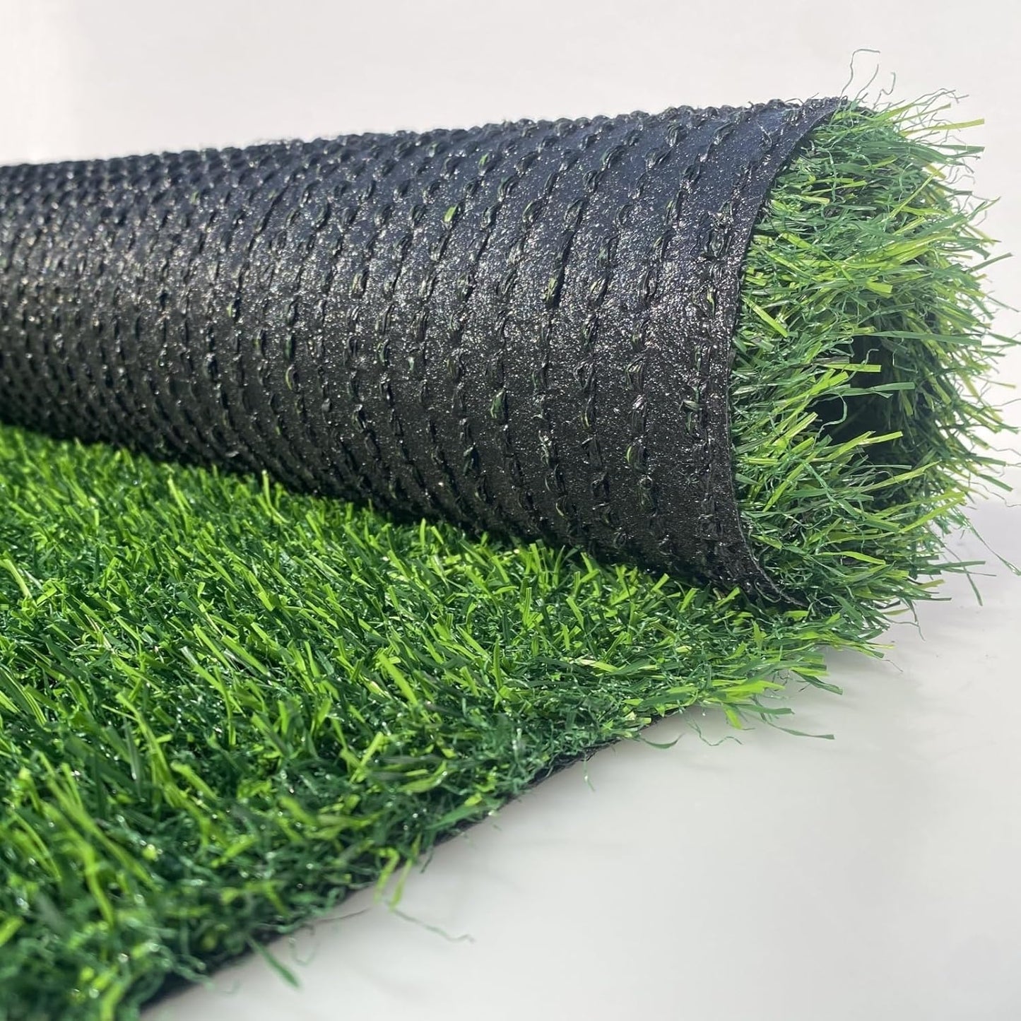 Artificial Grass Rug 1 ft x 3 ft, Synthetic Fake Grass Turf Mat for Party Wedding Garden Home Decor, 0.8" Pile Height