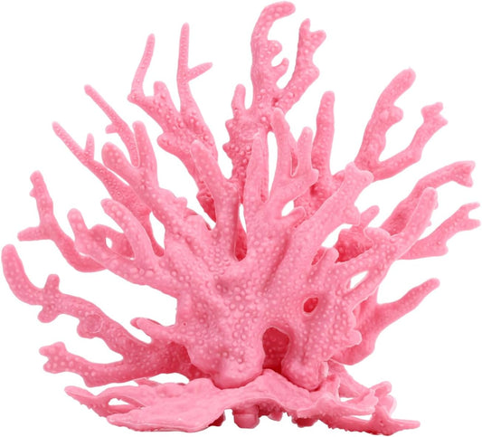 Fish Tank Decorations, White Resin Coral Reef Decor Creative Realistic Aquarium Coral Ornaments for Fish Tank Aquarium Landscape Decor Ornament Accessories