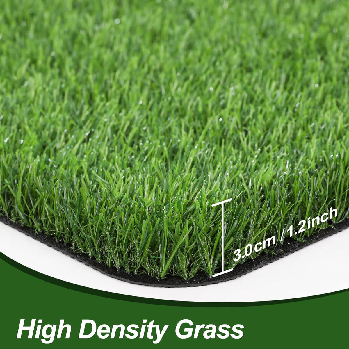 32"x 20" Artificial Grass Door Mat, Turf Grass Dog Outdoor Rug
