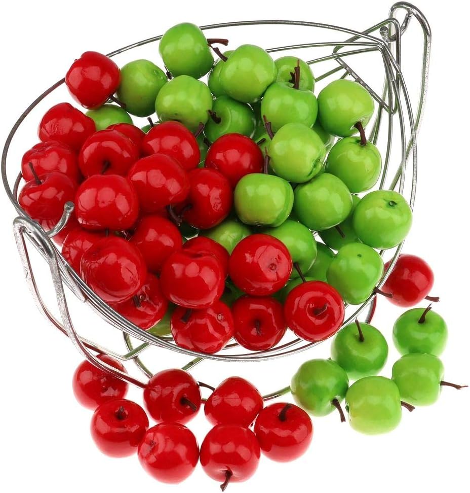 30pcs MINI Artificial Peach Decoration Fake Fruit Home Party Christmas DIY Material - 3.5 cm