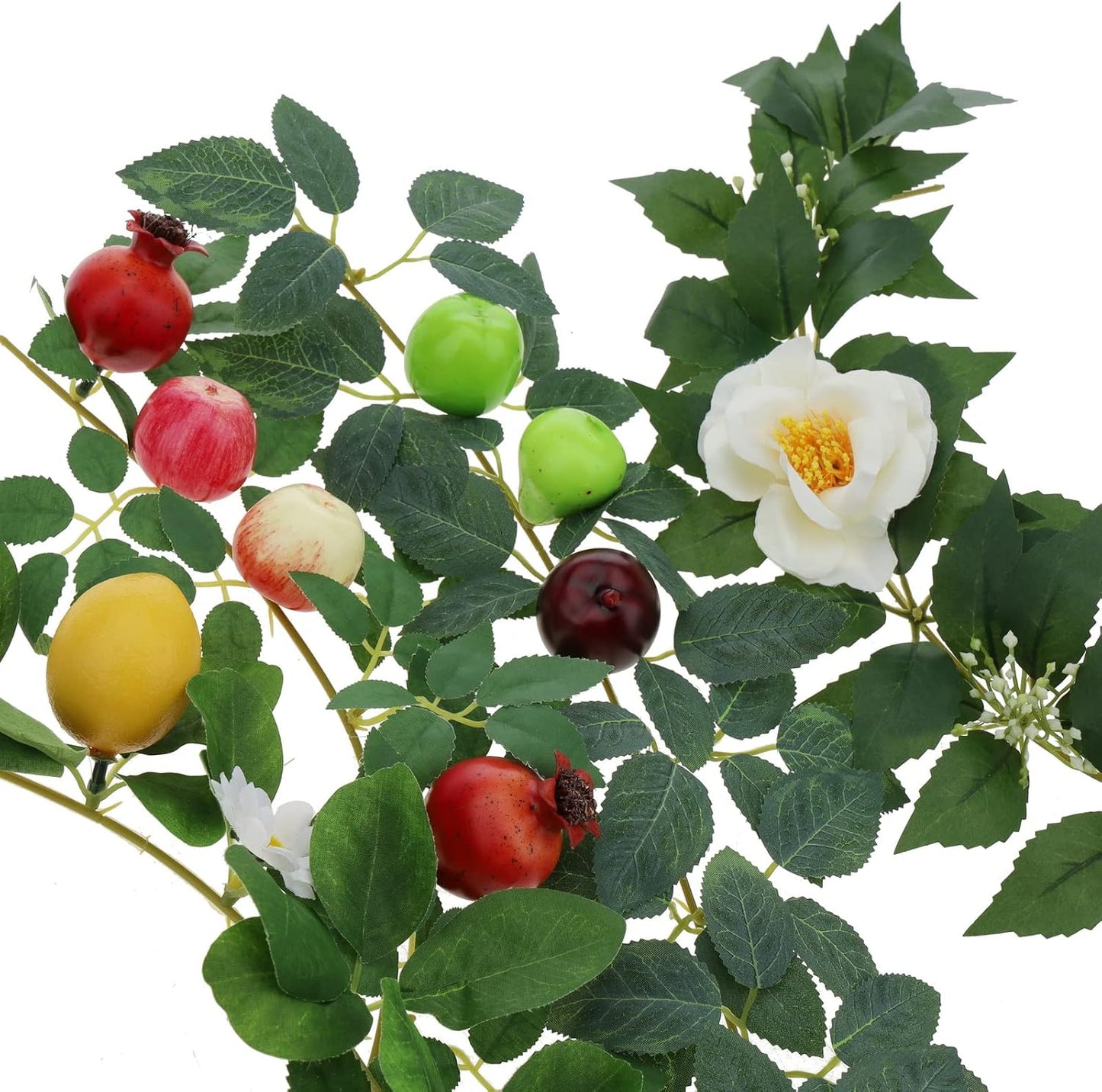 30pcs MINI Artificial Peach Decoration Fake Fruit Home Party Christmas DIY Material - 3.5 cm