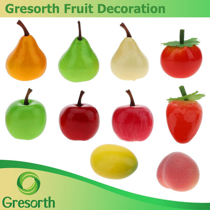 30pcs MINI Artificial Peach Decoration Fake Fruit Home Party Christmas DIY Material - 3.5 cm
