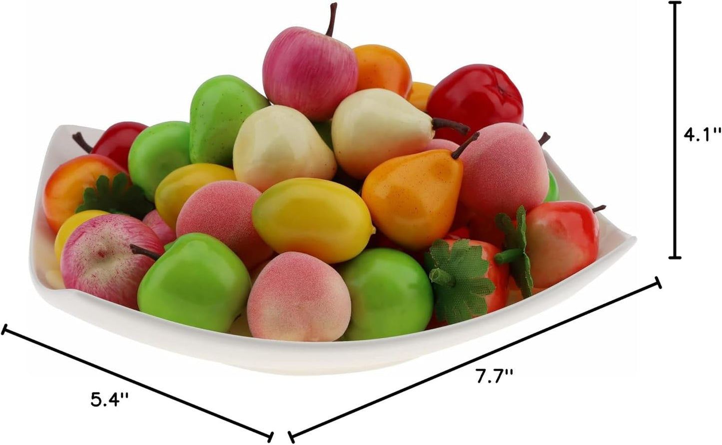 30pcs MINI Artificial Peach Decoration Fake Fruit Home Party Christmas DIY Material - 3.5 cm