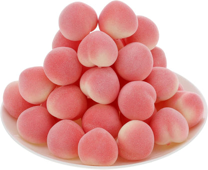 30pcs MINI Artificial Peach Decoration Fake Fruit Home Party Christmas DIY Material - 3.5 cm