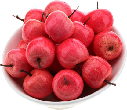 30pcs MINI Artificial Peach Decoration Fake Fruit Home Party Christmas DIY Material - 3.5 cm