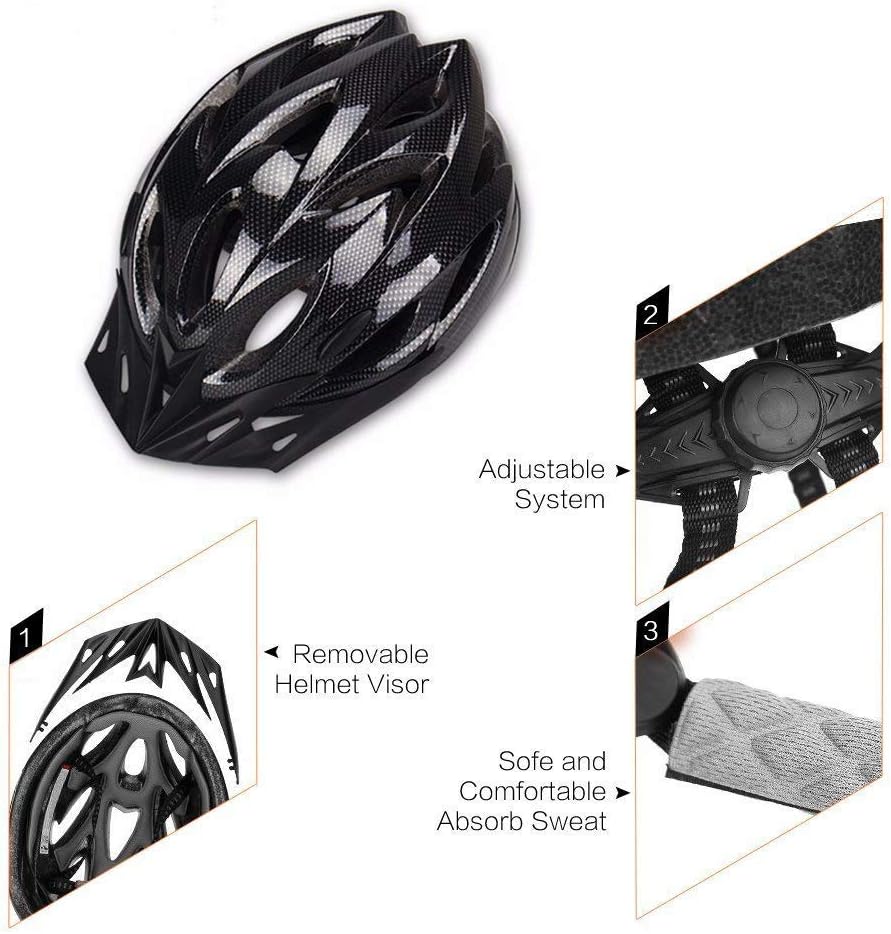 Adult Cycling Bike Helmet, Lightweight Unisex Bicycle Helmet,Premium Quality Airflow Bike Helmet
