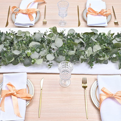 Dolicer 6FT Artificial Eucalyptus Garland Faux Greenery Garland