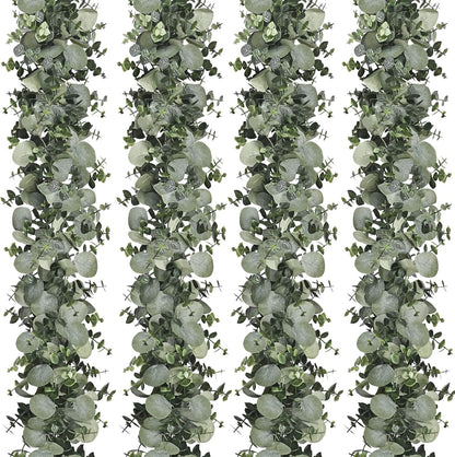 Dolicer 6FT Artificial Eucalyptus Garland Faux Greenery Garland