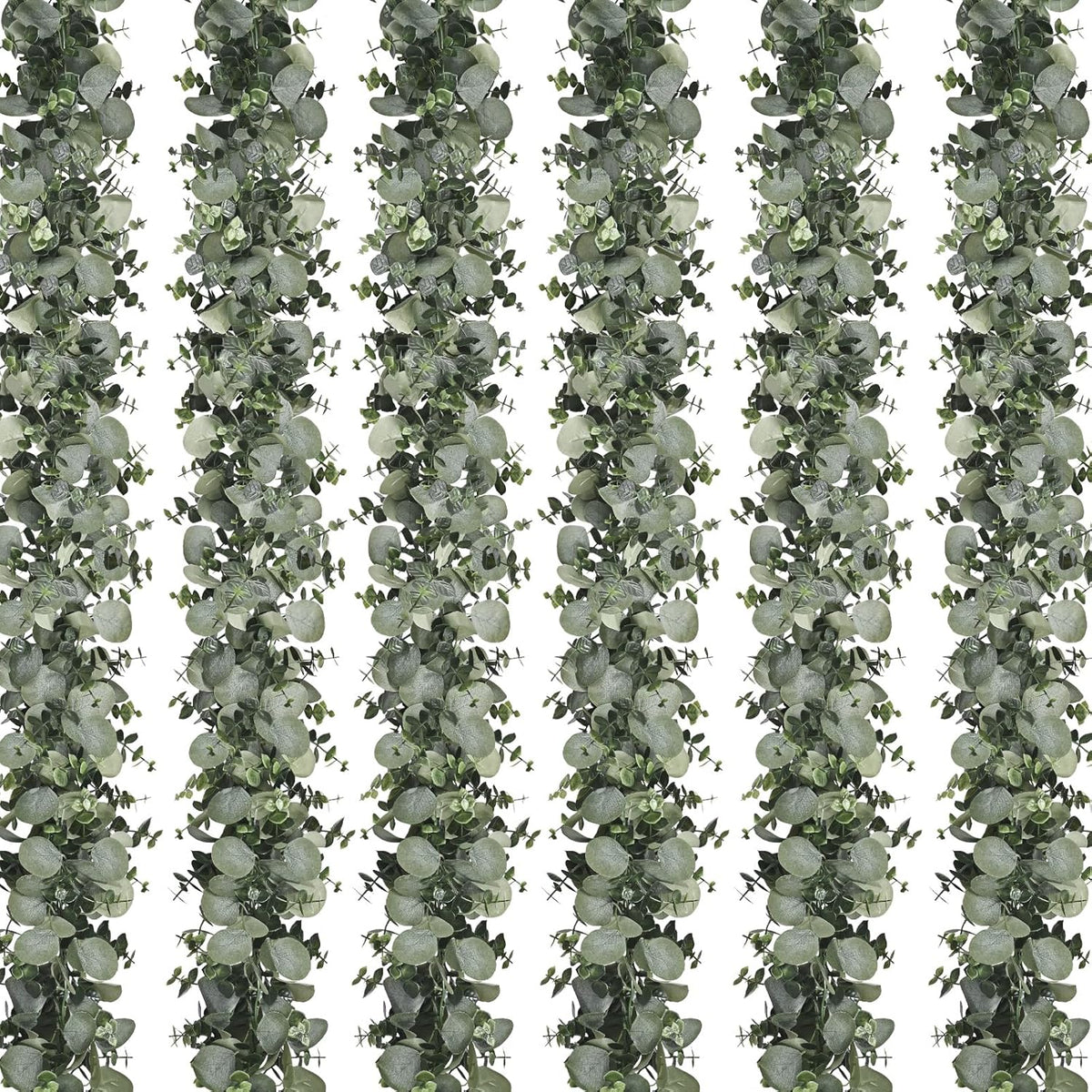 Dolicer 6FT Artificial Eucalyptus Garland Faux Greenery Garland