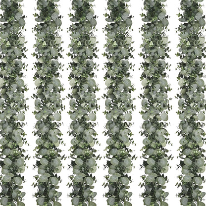 Dolicer 6FT Artificial Eucalyptus Garland Faux Greenery Garland