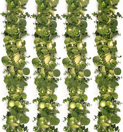 Dolicer 6FT Artificial Eucalyptus Garland Faux Greenery Garland