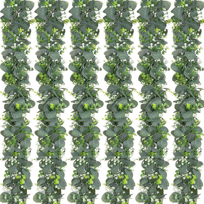 Dolicer 6FT Artificial Eucalyptus Garland Faux Greenery Garland