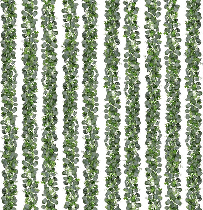 Dolicer 6FT Artificial Eucalyptus Garland Faux Greenery Garland