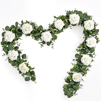 Dolicer 6FT Artificial Eucalyptus Garland Faux Greenery Garland