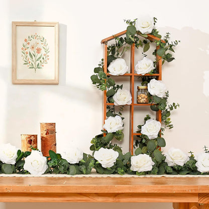 Dolicer 6FT Artificial Eucalyptus Garland Faux Greenery Garland