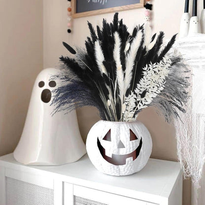 N&T NETING Dried Pampas Grass Boho Set for Crafts Centerpiece, 75Pcs