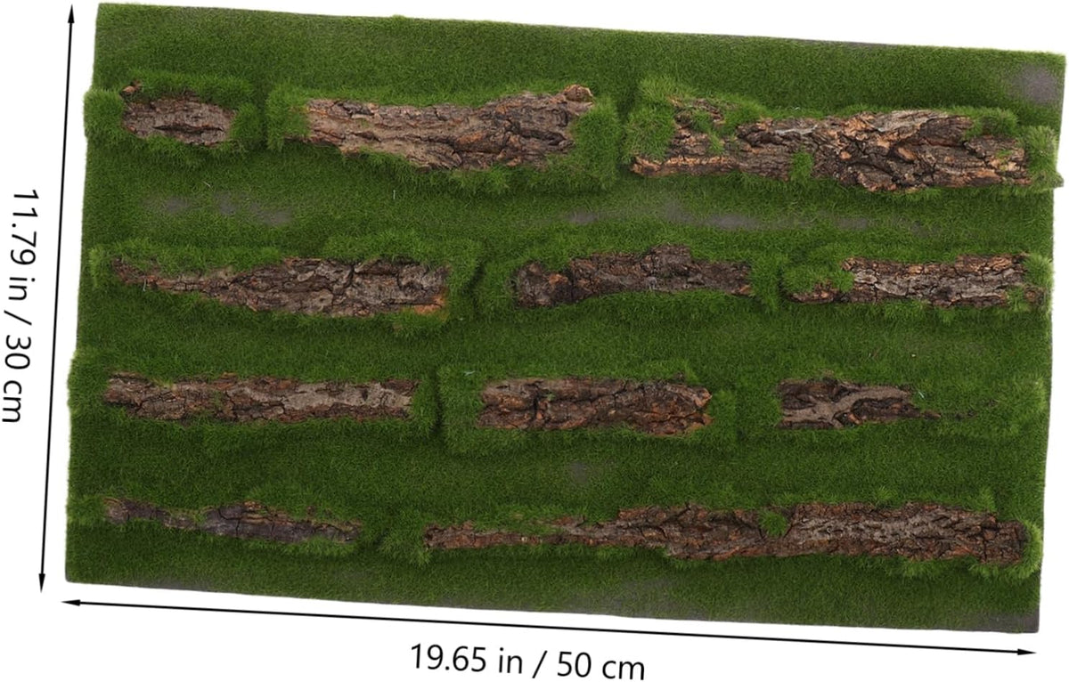 Multifunctional Reptile Tank Carpet Realistic Grass Rug for Turtle Basking Pad Aquarium Grass Mat Outdoor Rug