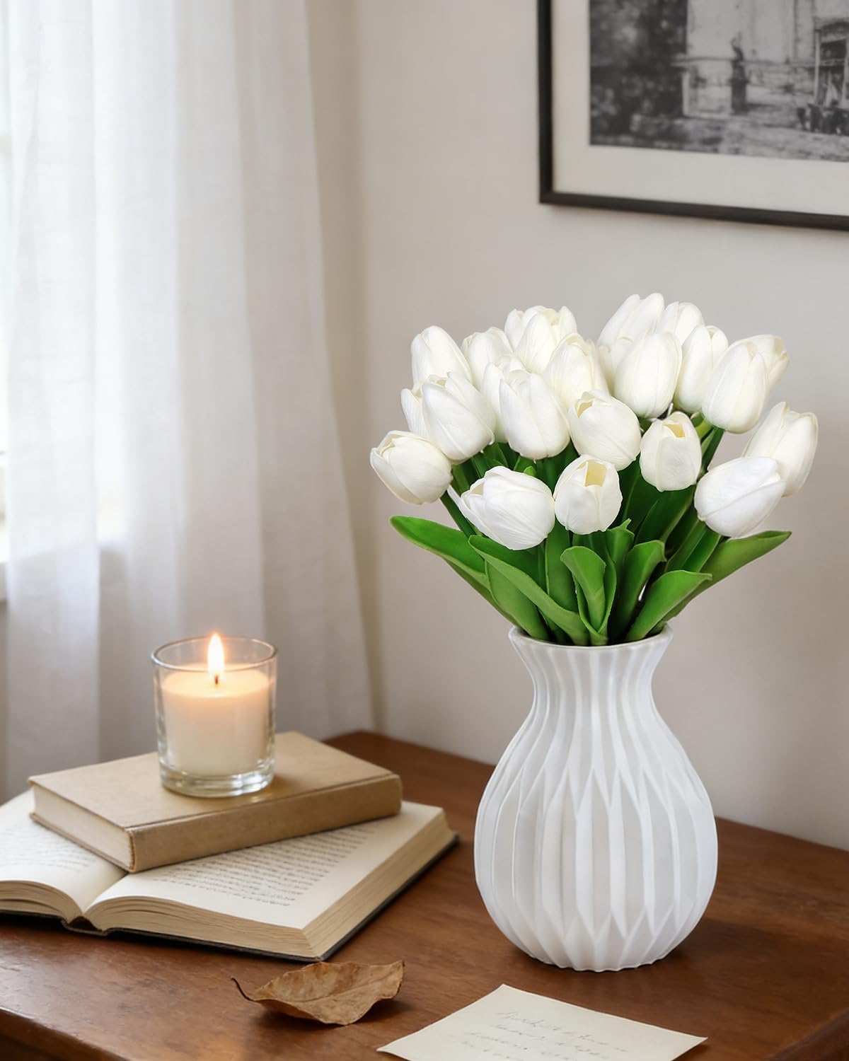 24 Pcs Ranunculus Artificial Flower Faux Silk Mini Ranunculus Flowers Fake Flowers for DIY Bouquet,Centerpieces Tables, Wedding Decor, Bridal Shower Decorations,Home Decor
