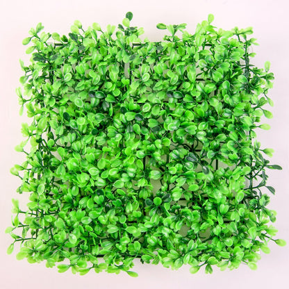 Aquarium Decorations Grass Artificial Plastic Lawn 9 inches Square Landscape Green Plants for Saltwater Freshwater Tropical Fish Tank Decoration,with 8 Pcs Suction Cups
