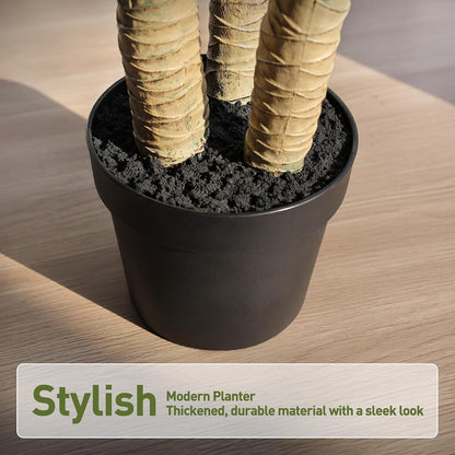 5ft Artificial Dracaena Tree with Natural Trunk
