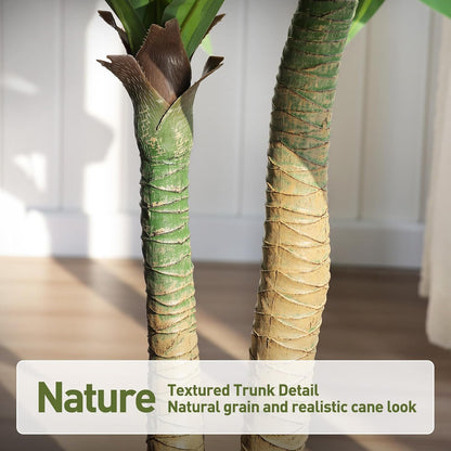 5ft Artificial Dracaena Tree with Natural Trunk