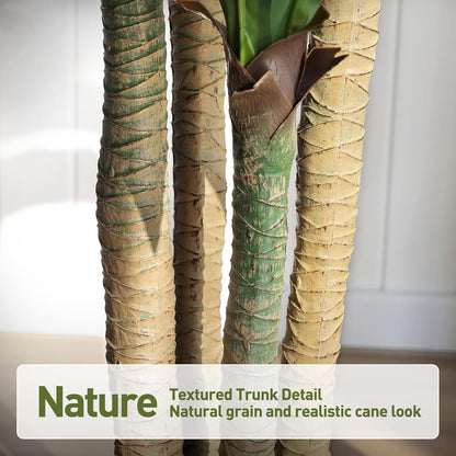 5ft Artificial Dracaena Tree with Natural Trunk