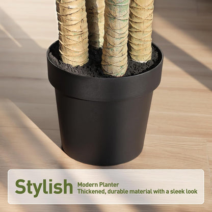 5ft Artificial Dracaena Tree with Natural Trunk