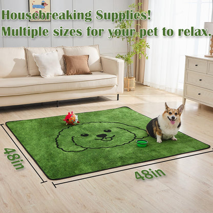 Reusable Puppy Pads , Washable Pee Pads for Dogs 18" x 24" 2 Pack
