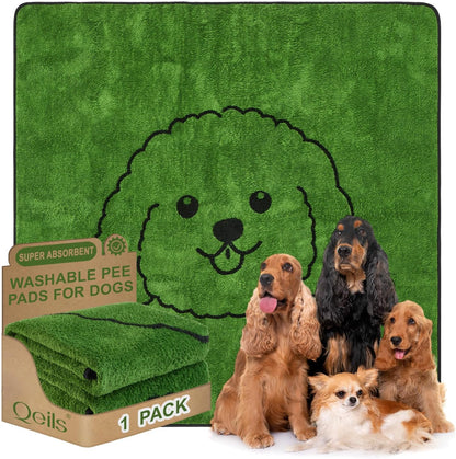 Reusable Puppy Pads , Washable Pee Pads for Dogs 18" x 24" 2 Pack