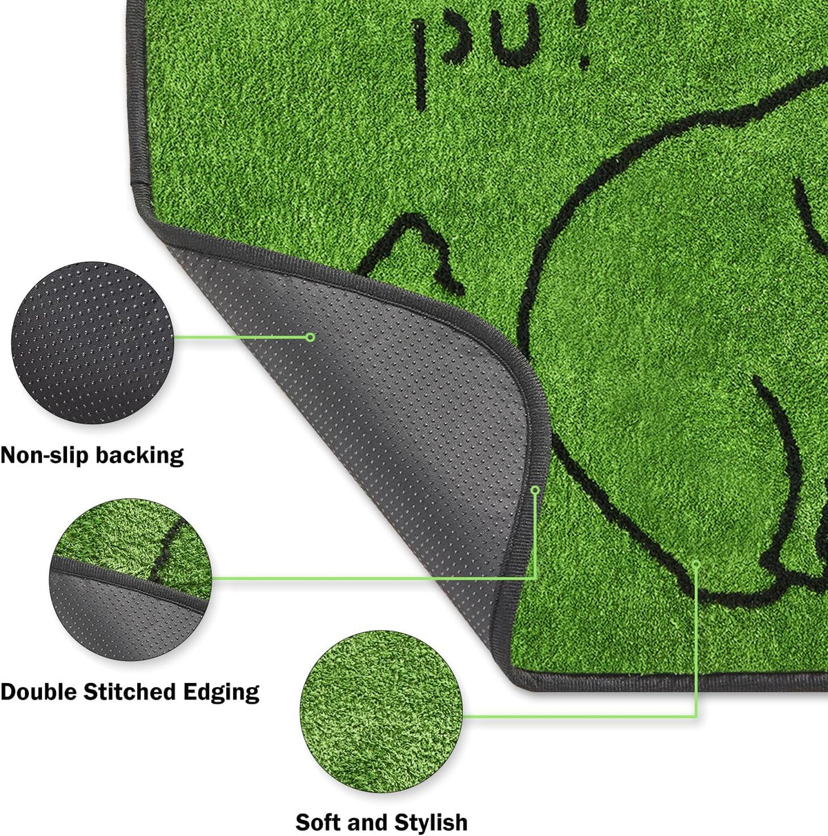 Reusable Puppy Pads , Washable Pee Pads for Dogs 18" x 24" 2 Pack