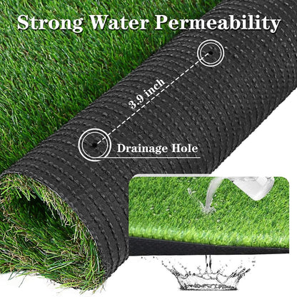 GLOBREEN Grass Pad for Dog Large Size - 2FTx6FT, Dog Potty Training Turf, Indoor Outdoor Pets Pee Fake Grass for Balcony Patio Yard
