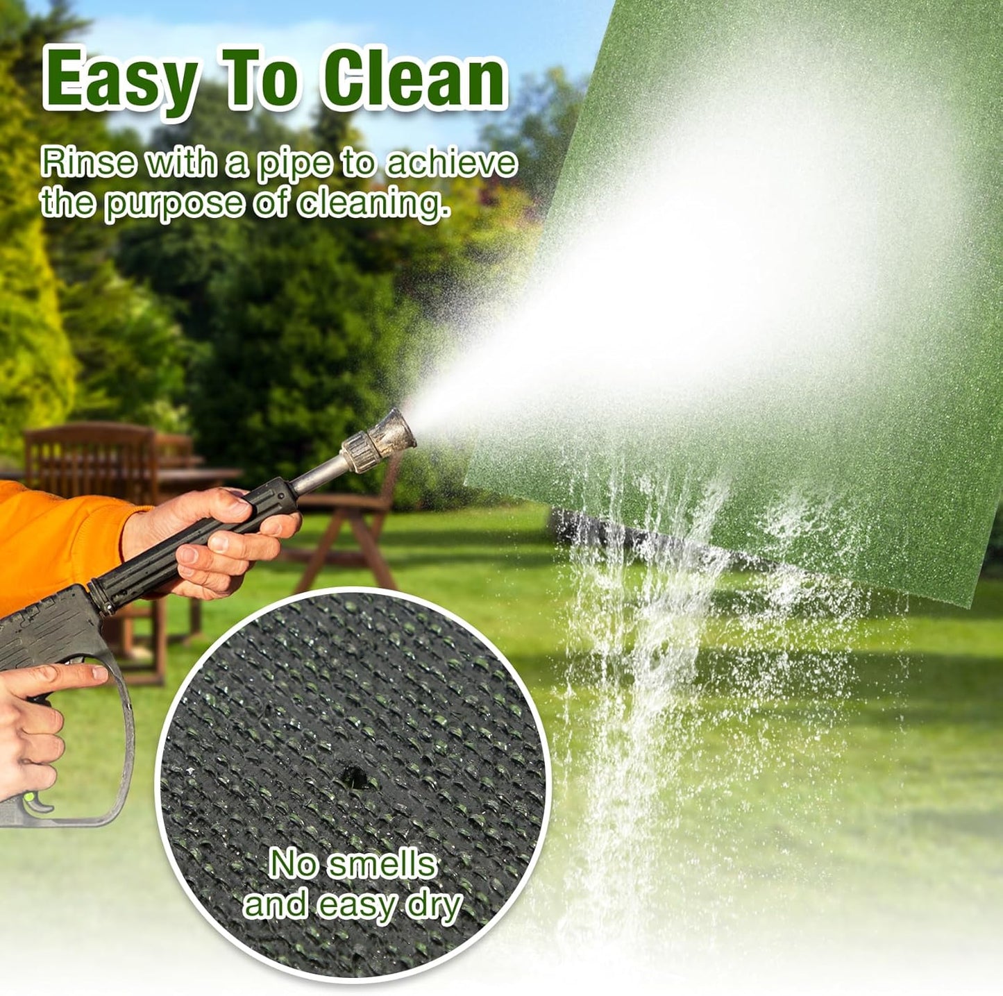GLOBREEN Grass Pad for Dog Large Size - 2FTx6FT, Dog Potty Training Turf, Indoor Outdoor Pets Pee Fake Grass for Balcony Patio Yard
