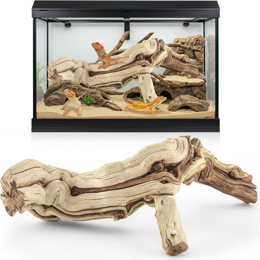 18-20" Large Reptile Driftwood Branch for Bearded Dragon Gecko