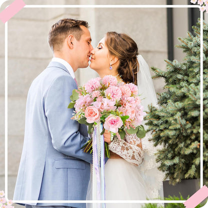 White Artificial Flowers, 2PCS Fake Silk Peonies Bouquet | Silk Hydrangea Bouquet Decor Realistic Flower Arrangements for Cemetery Wedding Home Decoration