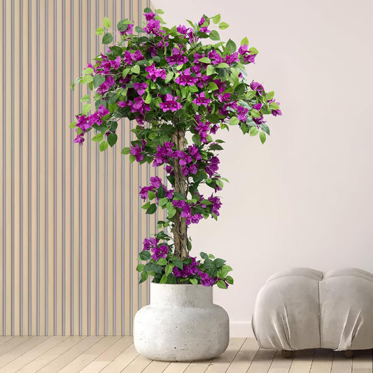 5FT Tall Bougainvillea Artificial Tree for Indoor & Outdoor