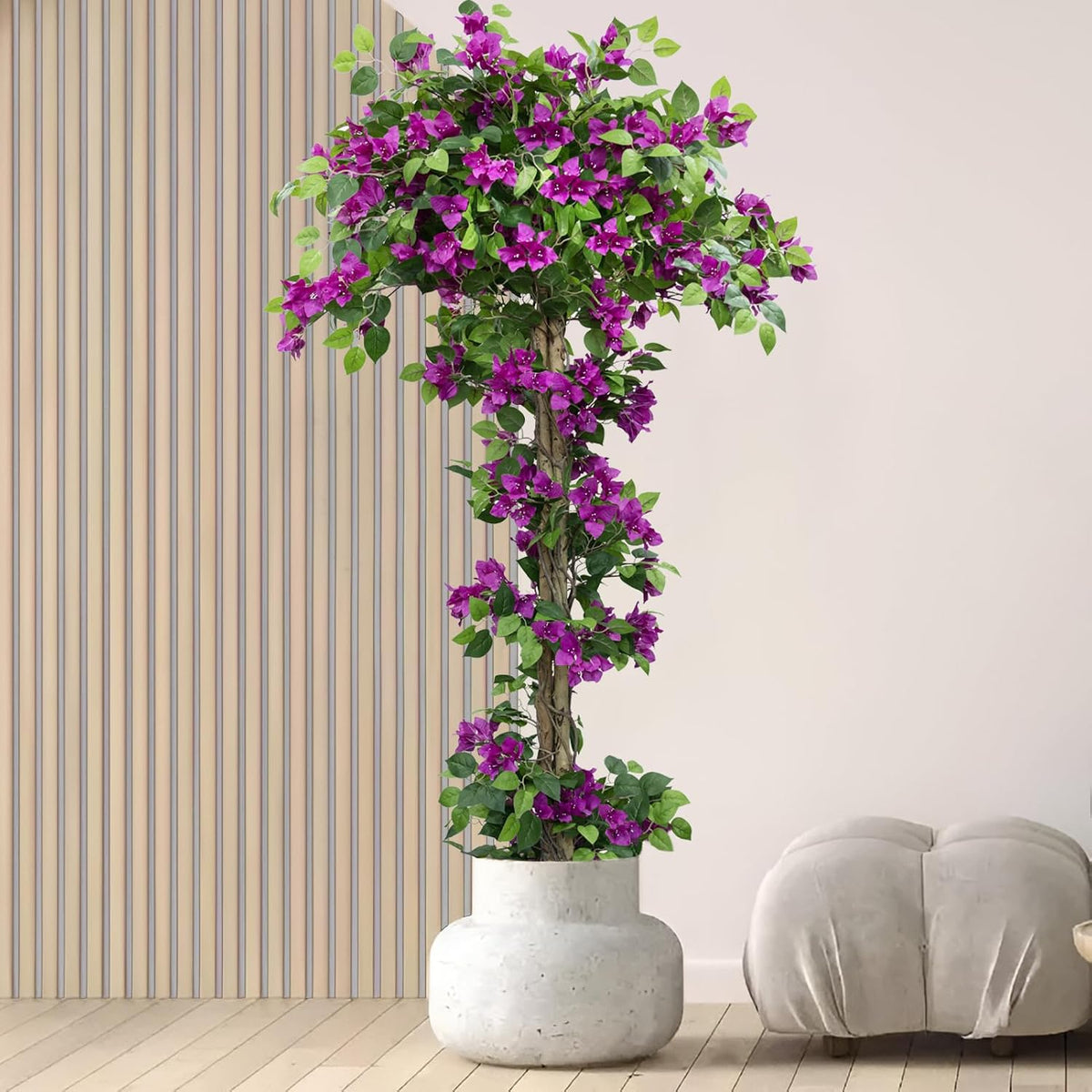 5FT Tall Bougainvillea Artificial Tree for Indoor & Outdoor