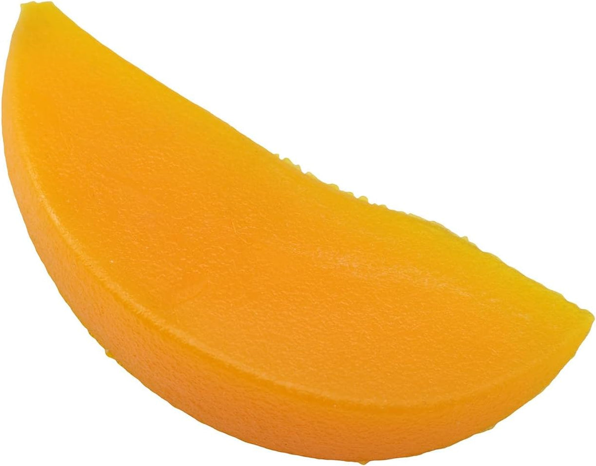 20PCS Artificial Yellow Peach Slice Fake Fruit Slices Home Table Cabinet Decoration Fake Fruit Artificial Peach Sliced Home House Kitchen Tabletop Party Decoration Photography Props Realistic