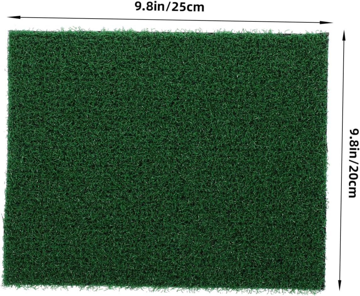 Imitation Turf Grass Mat for Fish Tank Decoration Artificial Turf for Aquatic Environments Basking Platform for Turtles and Gardening Props
