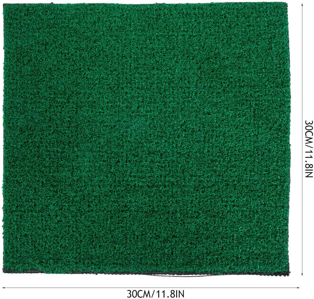 Imitation Turf Grass Mat for Fish Tank Decoration Artificial Turf for Aquatic Environments Basking Platform for Turtles and Gardening Props
