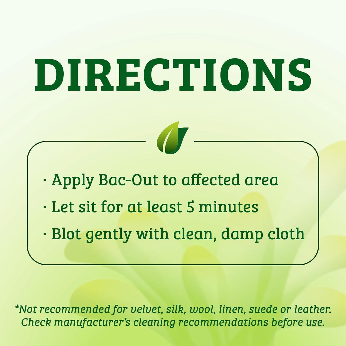 Bac-Out Enzyme Cleaner Spray and Stain & Odor Remover for Pet Stains, Laundry, Diapers, Wine, Carpets, & More, Eco-Friendly, Non-Toxic, Lime Scent, 32 Ounces