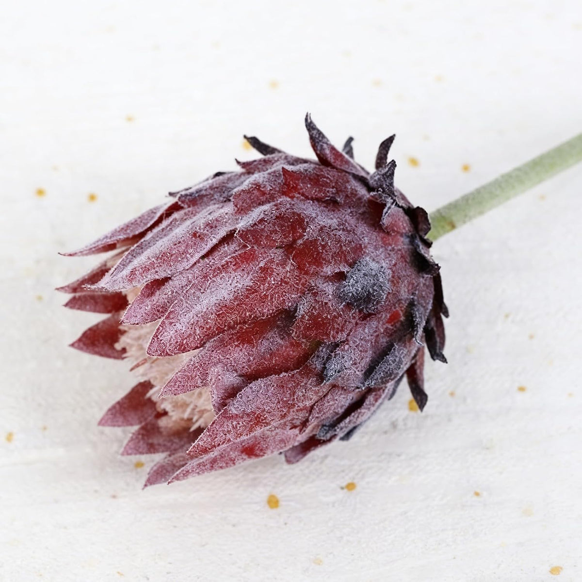 5PCS Artificial King Protea Flowers Real Touch Protea Flower Arrangements Fake King Flowers Stems for Home Garden Wedding Party Decoration