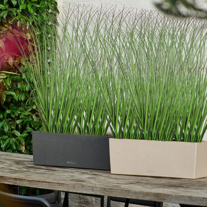 12pcs Artificial Grass Plants,19.68" Faux Shrubs Wheat Grass Greenery Stems Fake Plants for Indoor Outdoor Home Decoration