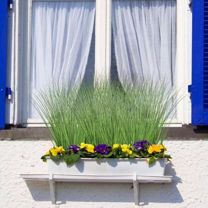 12pcs Artificial Grass Plants,19.68" Faux Shrubs Wheat Grass Greenery Stems Fake Plants for Indoor Outdoor Home Decoration