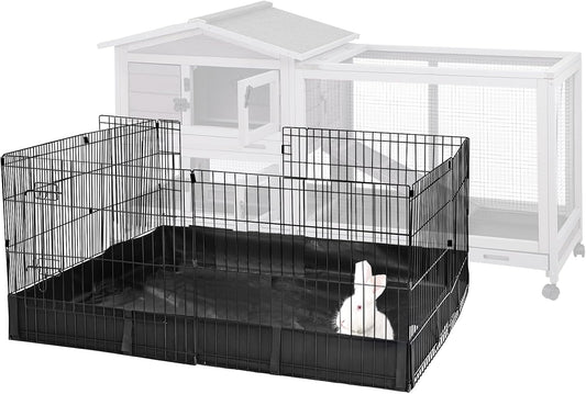 Rabbit Playpen Pet Pen Small Animal Cage with Waterproof Liner - Extension Playpen