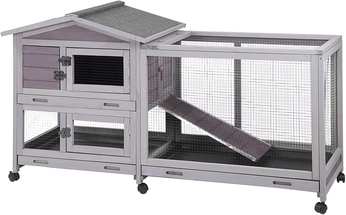 Rabbit Playpen Pet Pen Small Animal Cage with Waterproof Liner - Extension Playpen