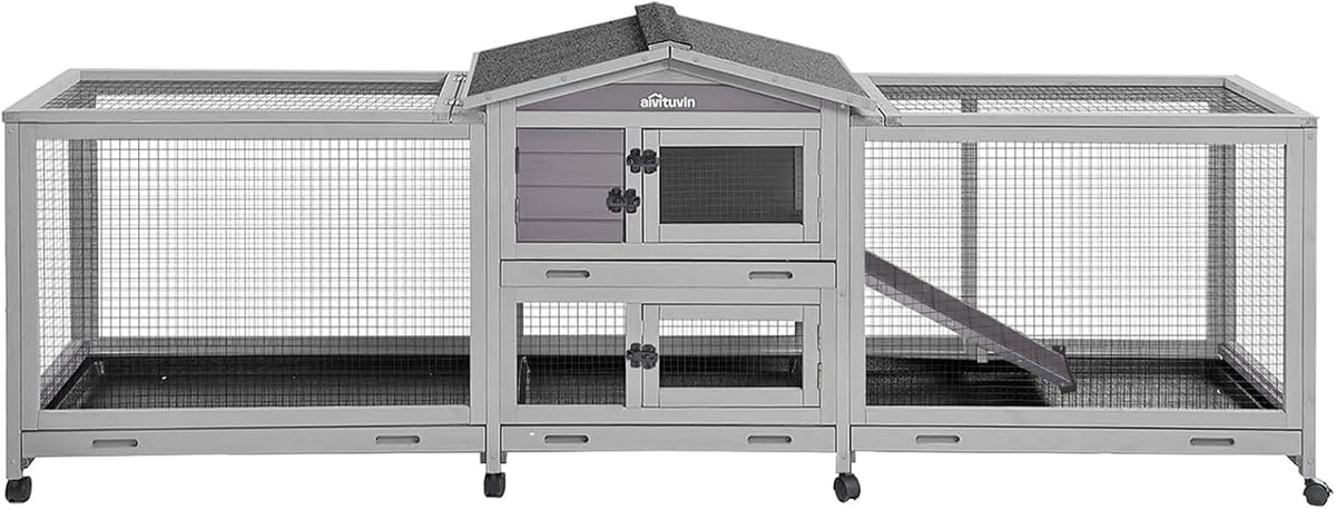 Rabbit Playpen Pet Pen Small Animal Cage with Waterproof Liner - Extension Playpen