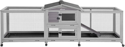 Rabbit Playpen Pet Pen Small Animal Cage with Waterproof Liner - Extension Playpen
