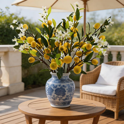 5 Pack 24 Inch Artificial Lemon Branches