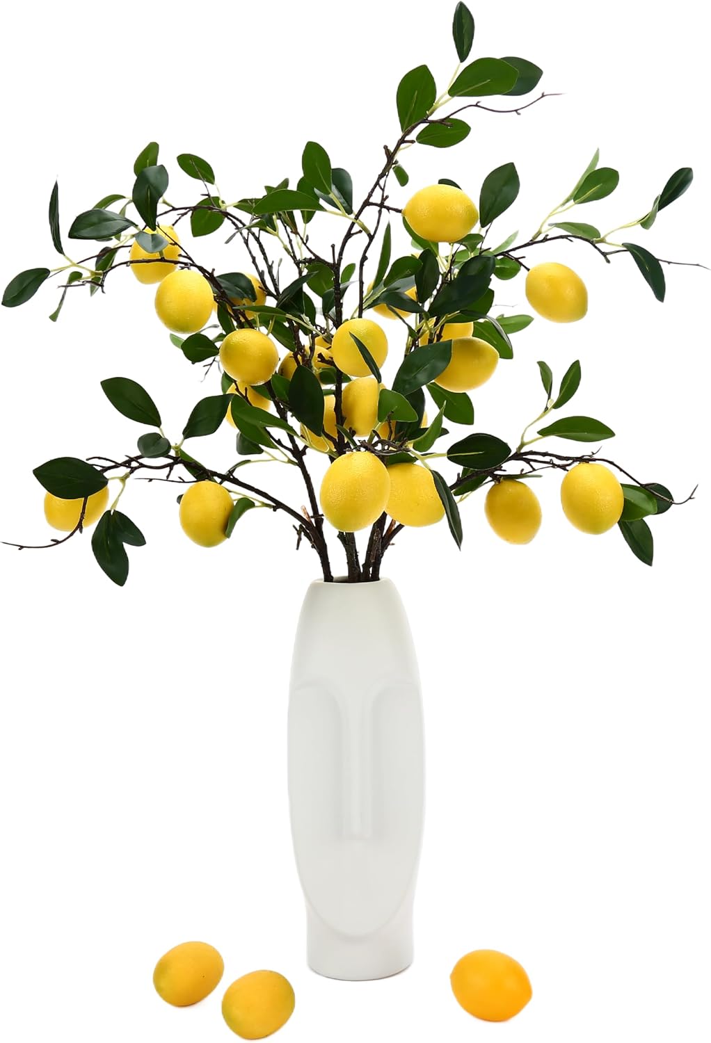 5 Pack 24 Inch Artificial Lemon Branches