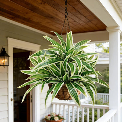 Fake Ferns,Faux Outdoor Plants UV Resistant,3D Real Touch Fake Plants Total 60 Blades,Weatherproof Artificial Plants Outdoor Indoor for Garden Porch Home Office Living Room Decor